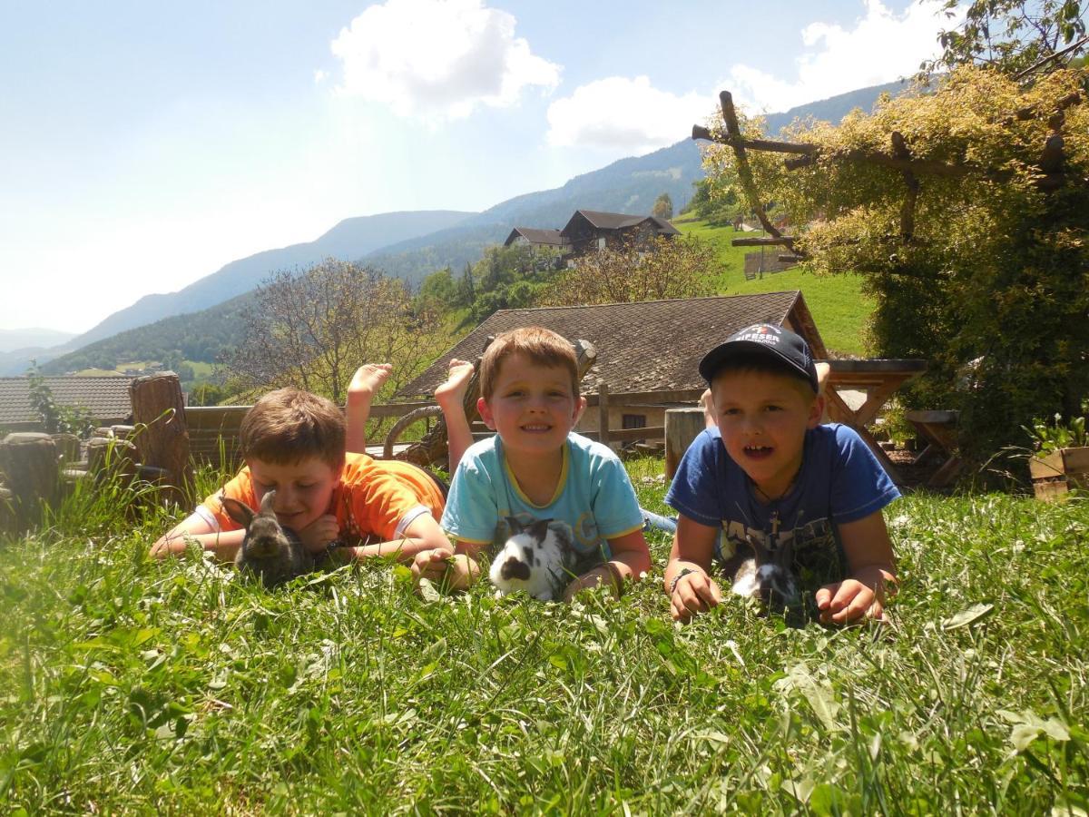 Schweiggerhof -Agriturismo- Farm Holidays Villandro Bagian luar foto