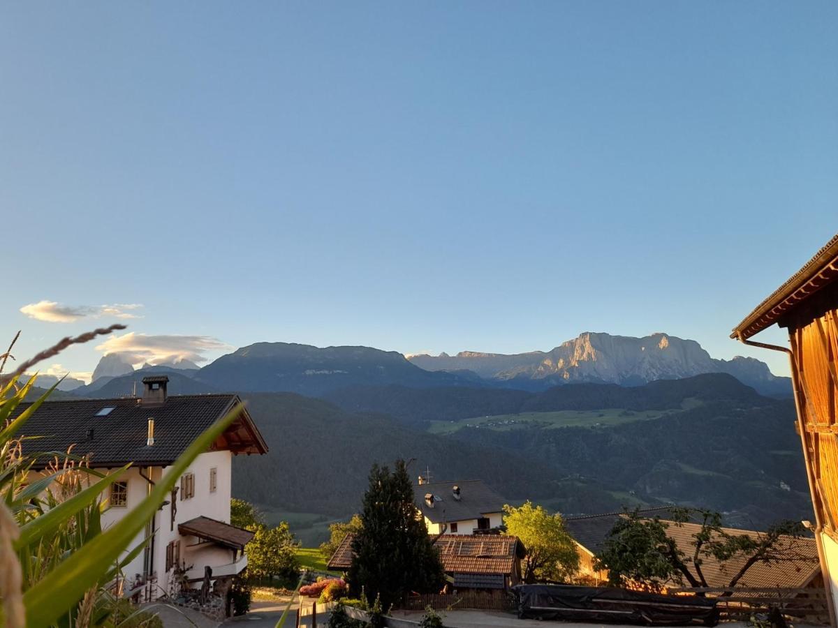 Schweiggerhof -Agriturismo- Farm Holidays Villandro Bagian luar foto